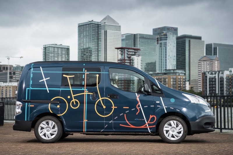 Nissan e-NV200 WORKSPACe X Studio Hardie 流動辦公室