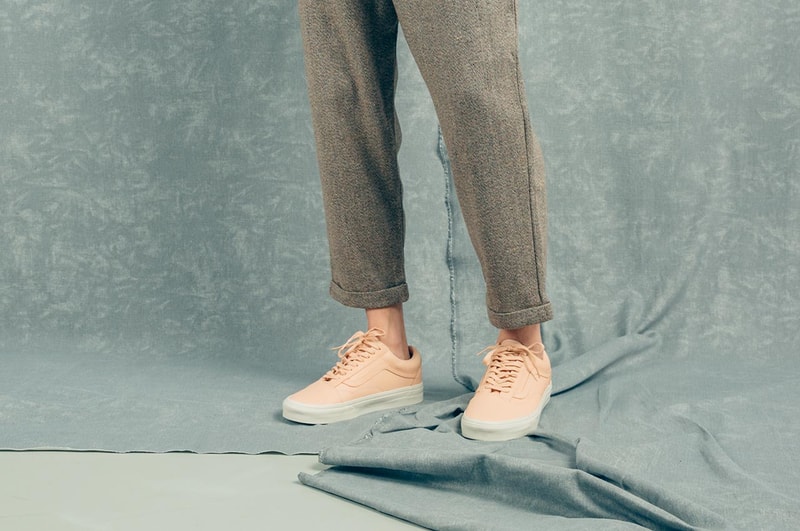 VANS Veggie Tan Leather Old Skool DX Closer Look