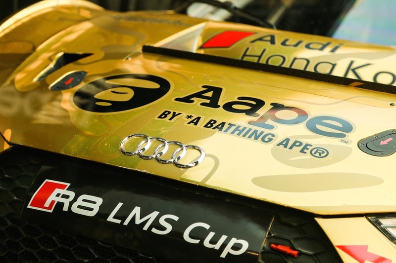 AAPE BY A BATHING APE® x Audi LMS