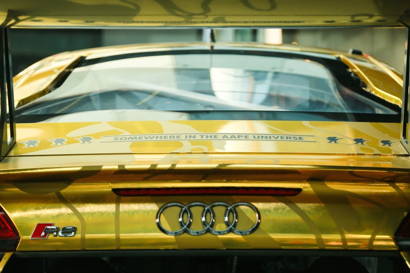 AAPE BY A BATHING APE® x Audi LMS