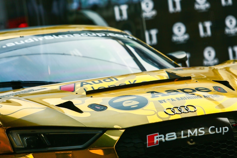 AAPE BY A BATHING APE® x Audi LMS