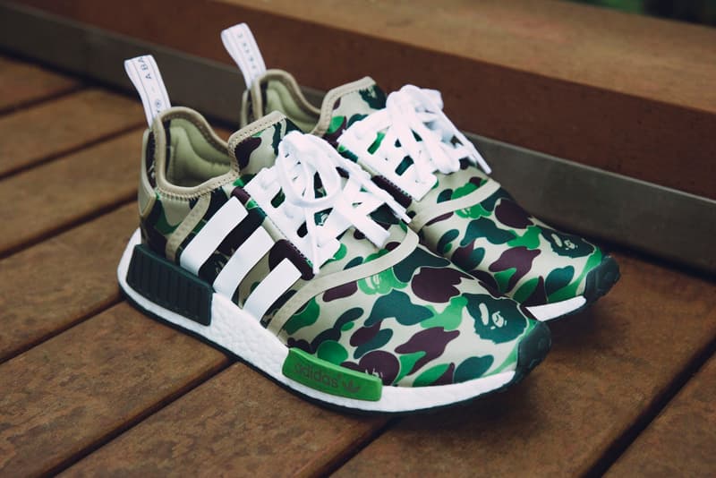 BAPE x adidas Originals NMD R1 Closer Look