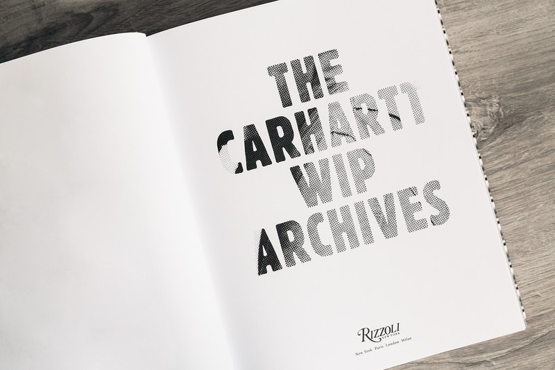 工裝寶典《The Carhartt WIP Archives: Work in Progress》正式出版