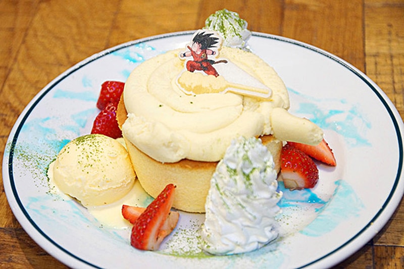 dragon ball cafe at japan