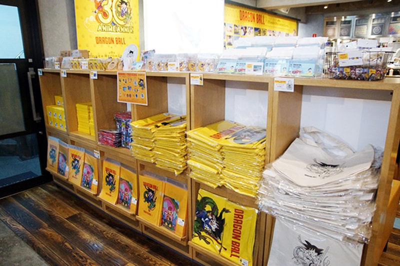 dragon ball cafe at japan