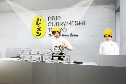 Nissin Food Group open a food stand in Shibuya station