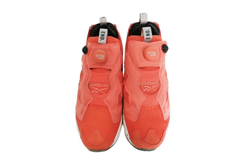 Reebok x END. Clothing Pump Fury 三文魚元素注入