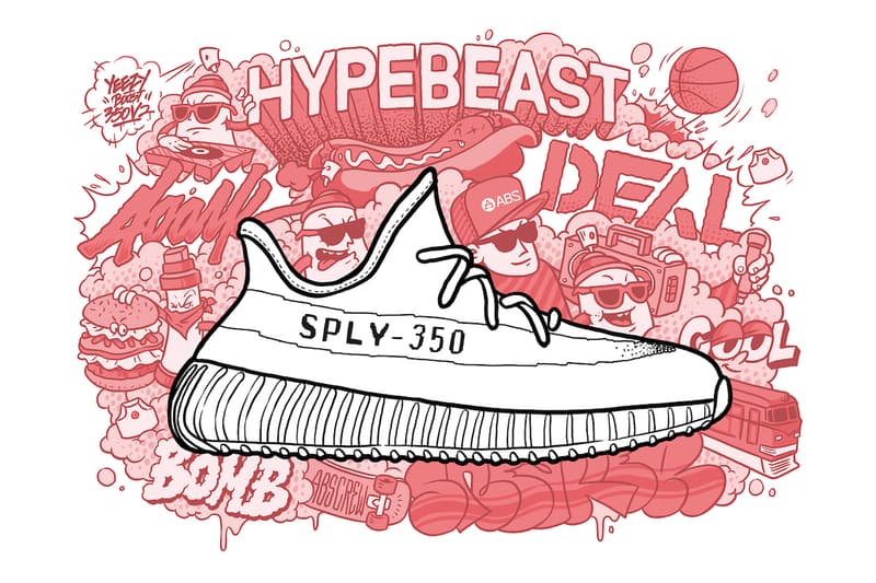 HYPEBEAST x 400ml x DEAL YEEZY BOOST 350 V2