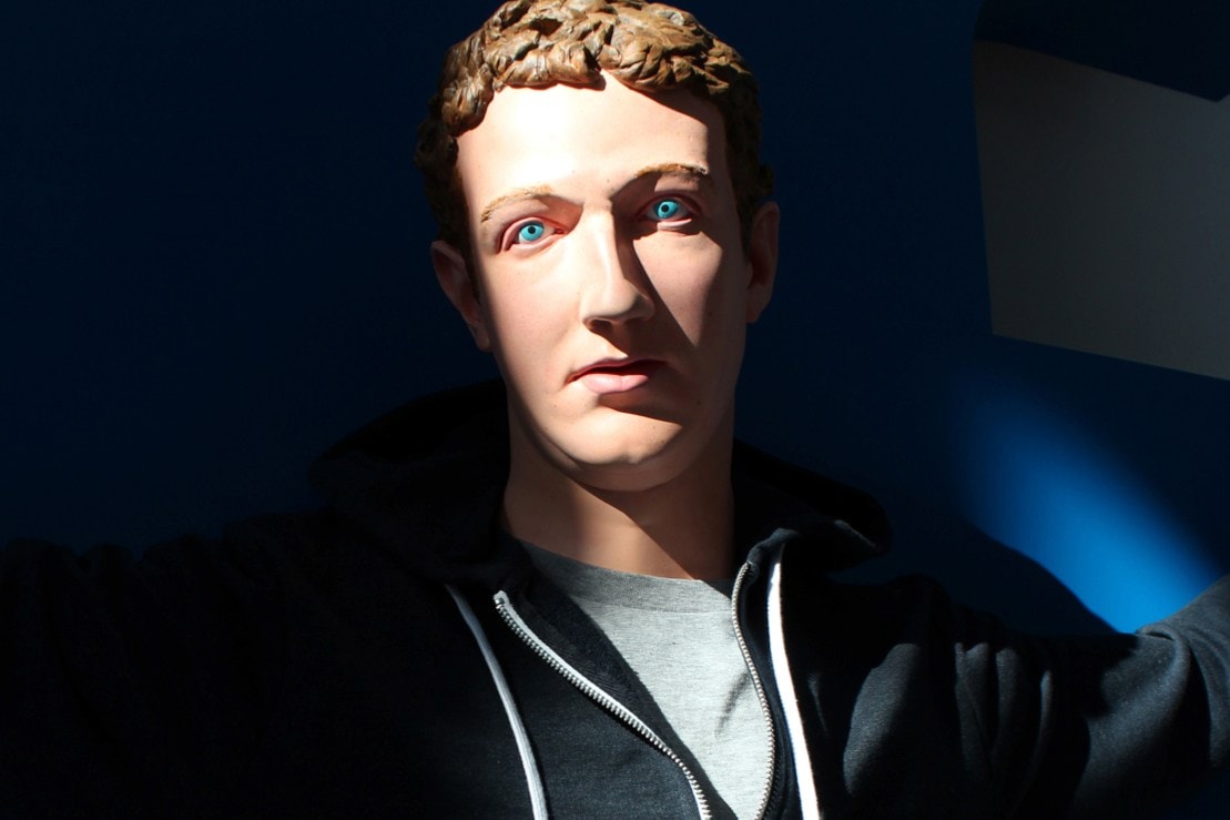 Jesus Mark Zuckerberg Facebook Sculpture Kanye West Kiss