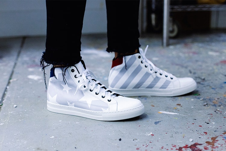 Kenneth Cole 與 Ben Smith 聯手打造「THE VOTER」手繪球鞋系列