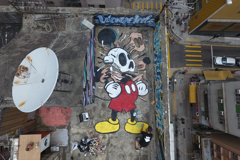 美國著名藝術家 Matt Gondek 親臨香港創作