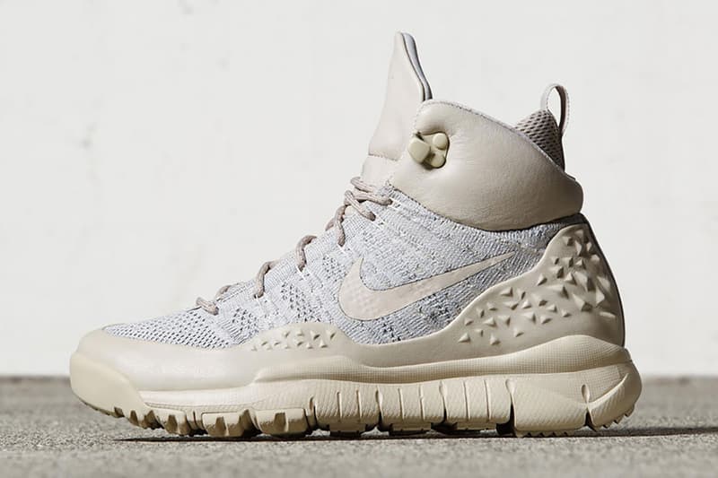 Nike Water Resistant Flyknit Lupinek Tan