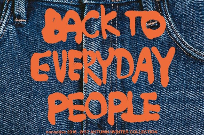 nonnative 2016 秋冬概念影片「BACK TO EVERYDAY PEOPLE」第二彈登場