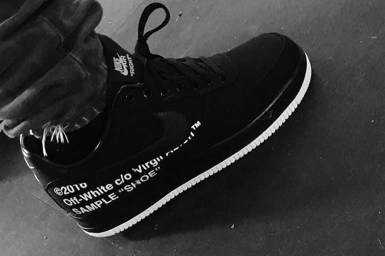OFF-WHITE x Nike 聯名 Air Force 1 曝光？