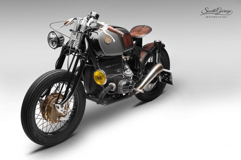 South Garage 製作 BMW 經典電單車 R75/7 客製「NERBORUTA」設計