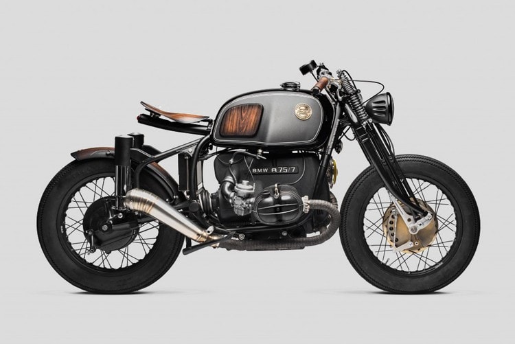 South Garage 製作 BMW 經典電單車 R75/7 客製「NERBORUTA」設計