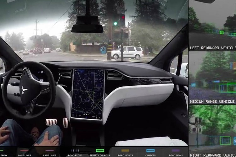 Tesla 全新「自動駕駛」技術測試影片