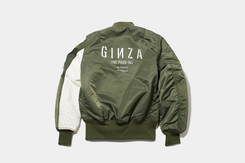 THE PARK・ING GINZA 獨佔﹣The Shepherd Undercover x fragment design 別注 MA-1 外套 