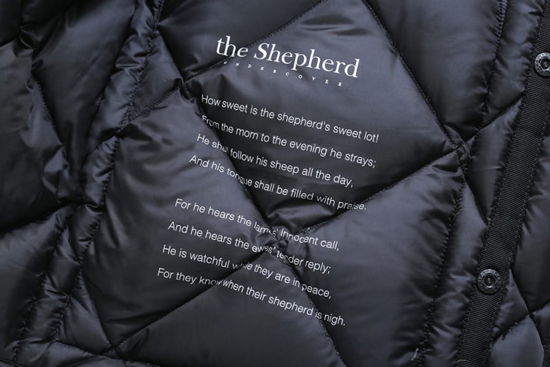 UNDERCOVER 全新支線「The Shepherd Undercover」開催！ fragment design 聯名系列搶先登場