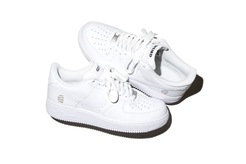 Anti Social Social Club x Nike Air Force 1 Sneaker