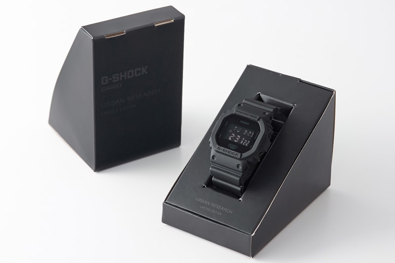 CASIO x URBAN RESEARCH DW-5600 will be released in Taipei on 30 November
