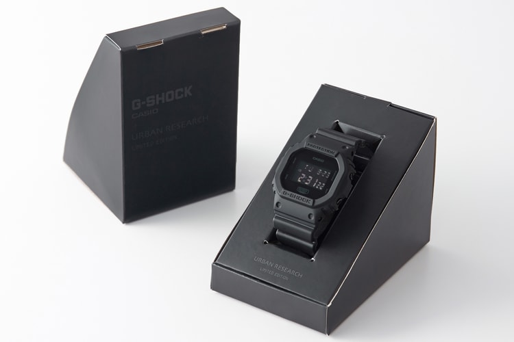 暌違四年!CASIO x URBAN RESEARCH DW-5600 聯名錶款發表