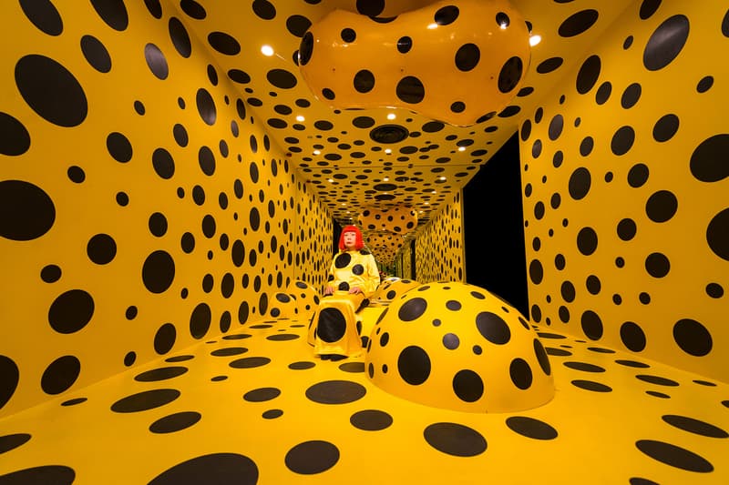 Yayoi Kusama in Madame Tussauds Hong Kong