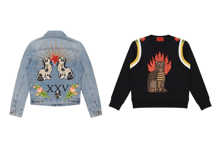 GUCCI x DOVER STREET MARKET 別注刺繡作