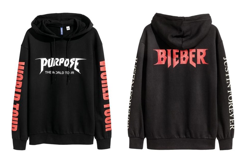 H&M x Justin Bieber《Purpose Tour》限量版服飾