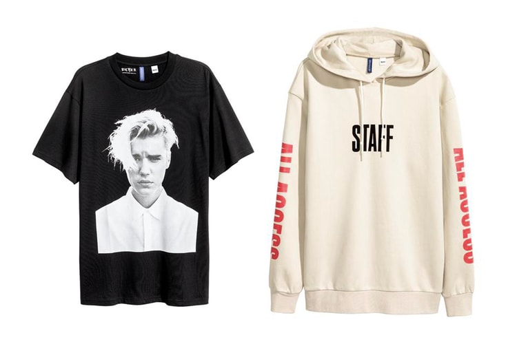 H&M x Justin Bieber《Purpose Tour》限量版服飾