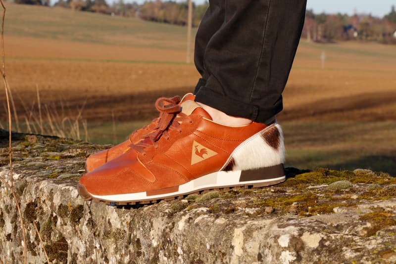 le coq sportif collaborates with Starcow for their new sneaker OMEGA