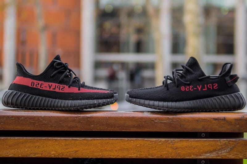 adidas yeezy boost 350 v2 black red