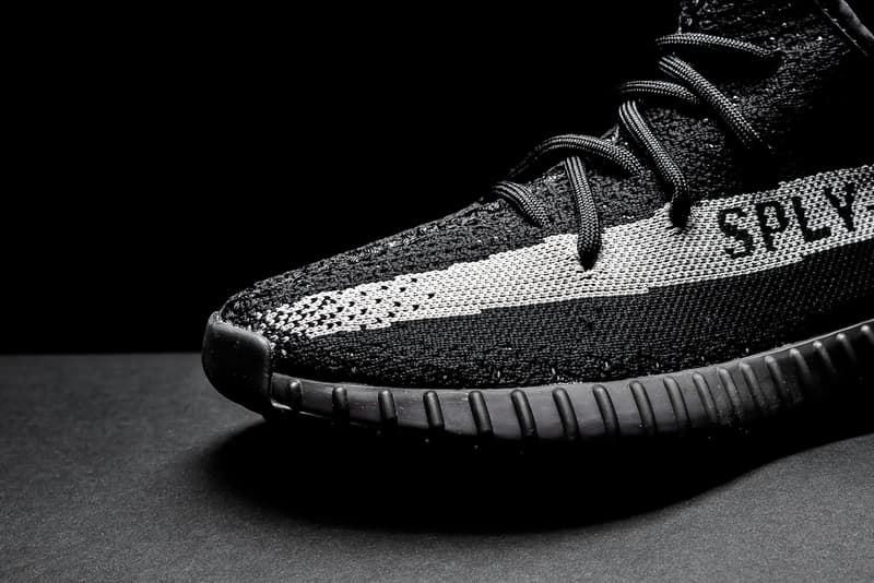 adidas Originals YEEZY BOOST 350 V2 Black/White Closer Look