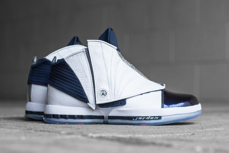 近賞 Air Jordan 16 Retro「Midnight Navy」復刻配色