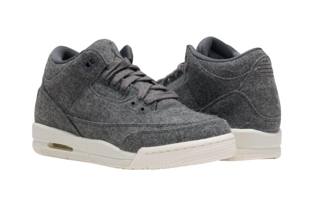 The Air Jordan 3 Gets a Wool Makeover