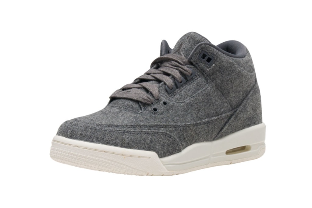 The Air Jordan 3 Gets a Wool Makeover