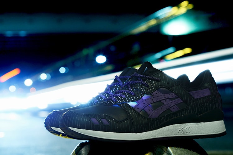 atmos x ASICS Tiger 全新聯名 Gel-Lyte III「Midnight Tokyo」鞋款