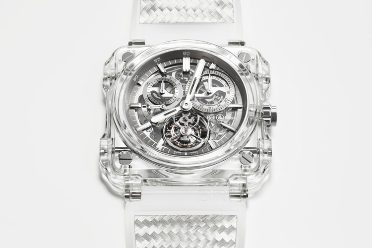 BELL & ROSS 頂級工藝新作 BR-X1 TOURBILLON SAPPHIRE