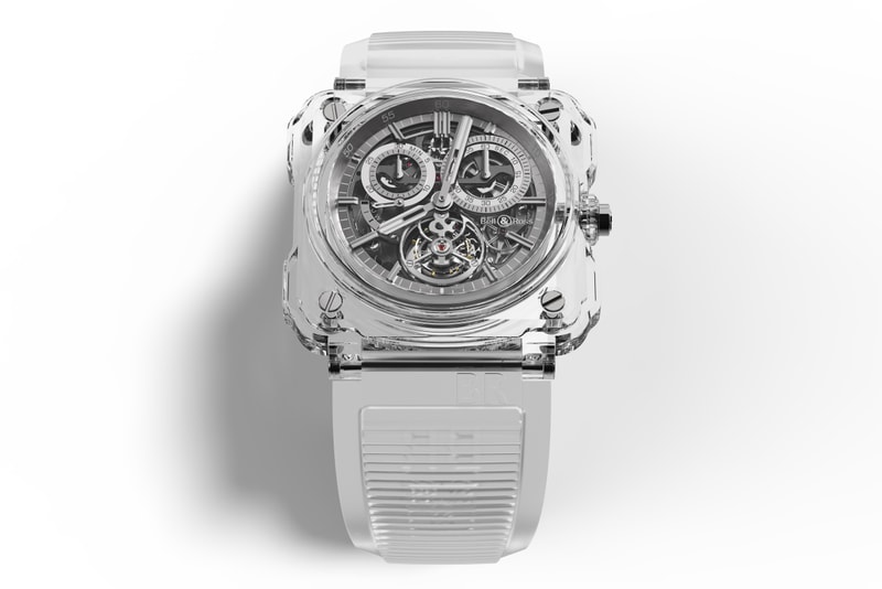 BELL & ROSS 頂級工藝新作 BR-X1 TOURBILLON SAPPHIRE