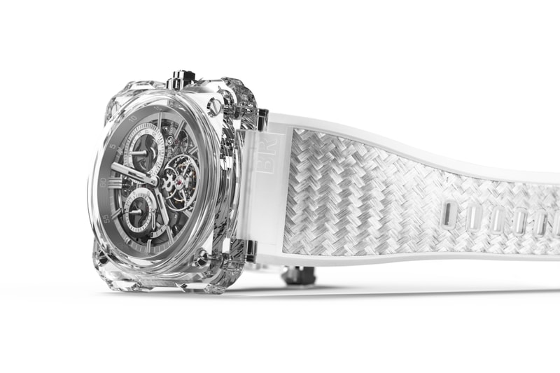 BELL & ROSS 頂級工藝新作 BR-X1 TOURBILLON SAPPHIRE