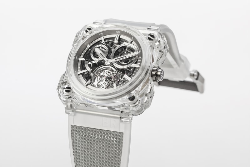 BELL & ROSS 頂級工藝新作 BR-X1 TOURBILLON SAPPHIRE