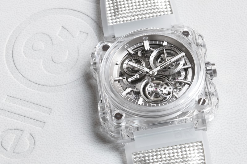 BELL & ROSS 頂級工藝新作 BR-X1 TOURBILLON SAPPHIRE