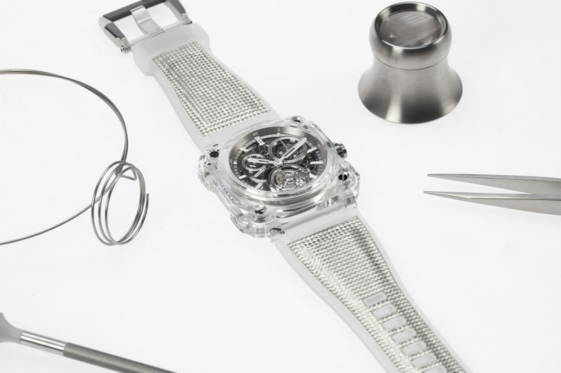 BELL & ROSS 頂級工藝新作 BR-X1 TOURBILLON SAPPHIRE