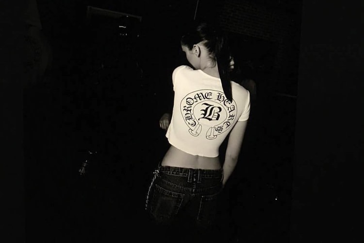 Bella Hadid 宣佈與 Chrome Hearts 的聯名企劃即將發佈