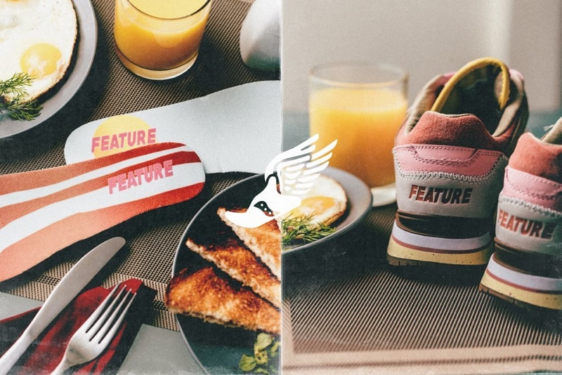 Feature x Saucony Courageous “Bacon & Eggs”