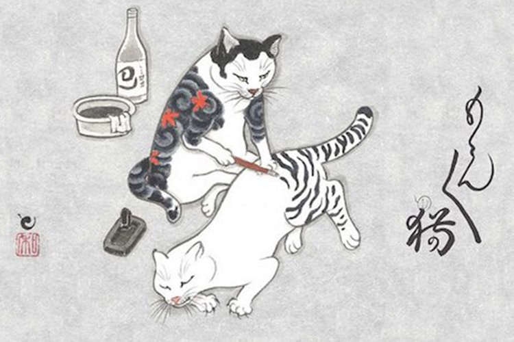 Monmon Cats 霸氣與可愛共冶一爐的紋身藝術