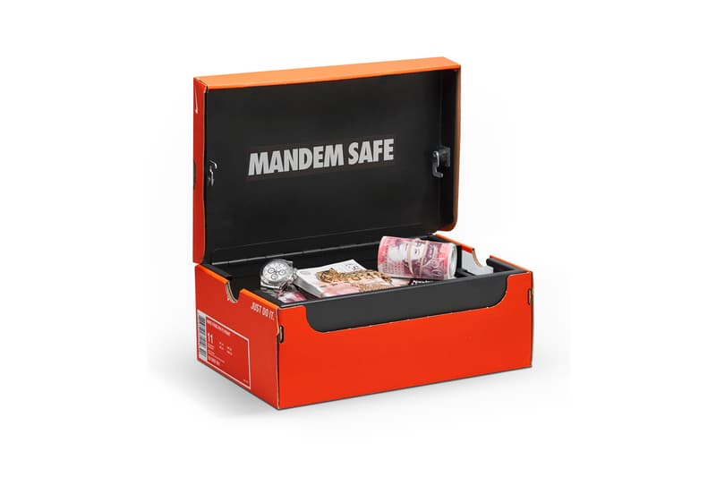 the mandem safe shoe box launch