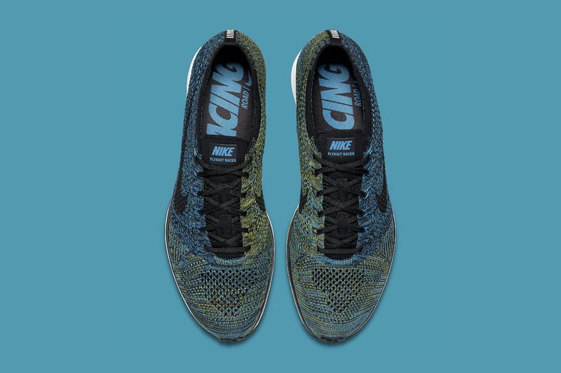 Nike Flyknit Racer "Blue Glow"