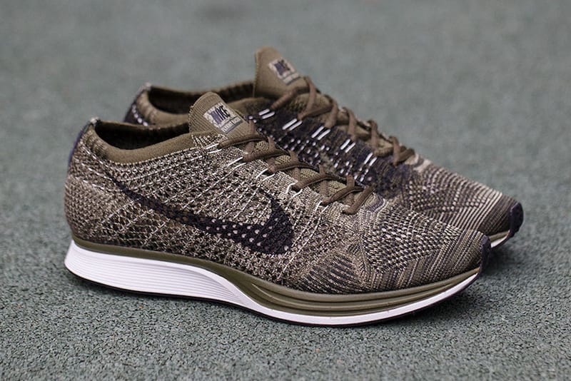 近賞 Nike Flyknit Racer 全新配色設計「Rough Green」