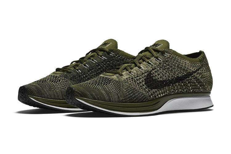 Nike Flyknit Racer 最新「Rough Green」配色即將發售